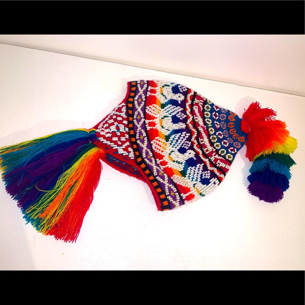 100% Alpaca Wool Peruvian Hat (Handmade)